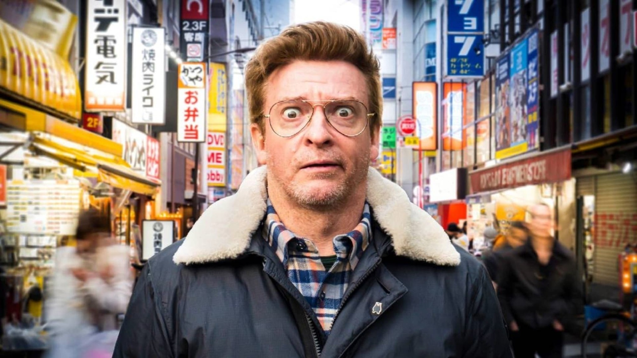 Rhys Darby in Japan