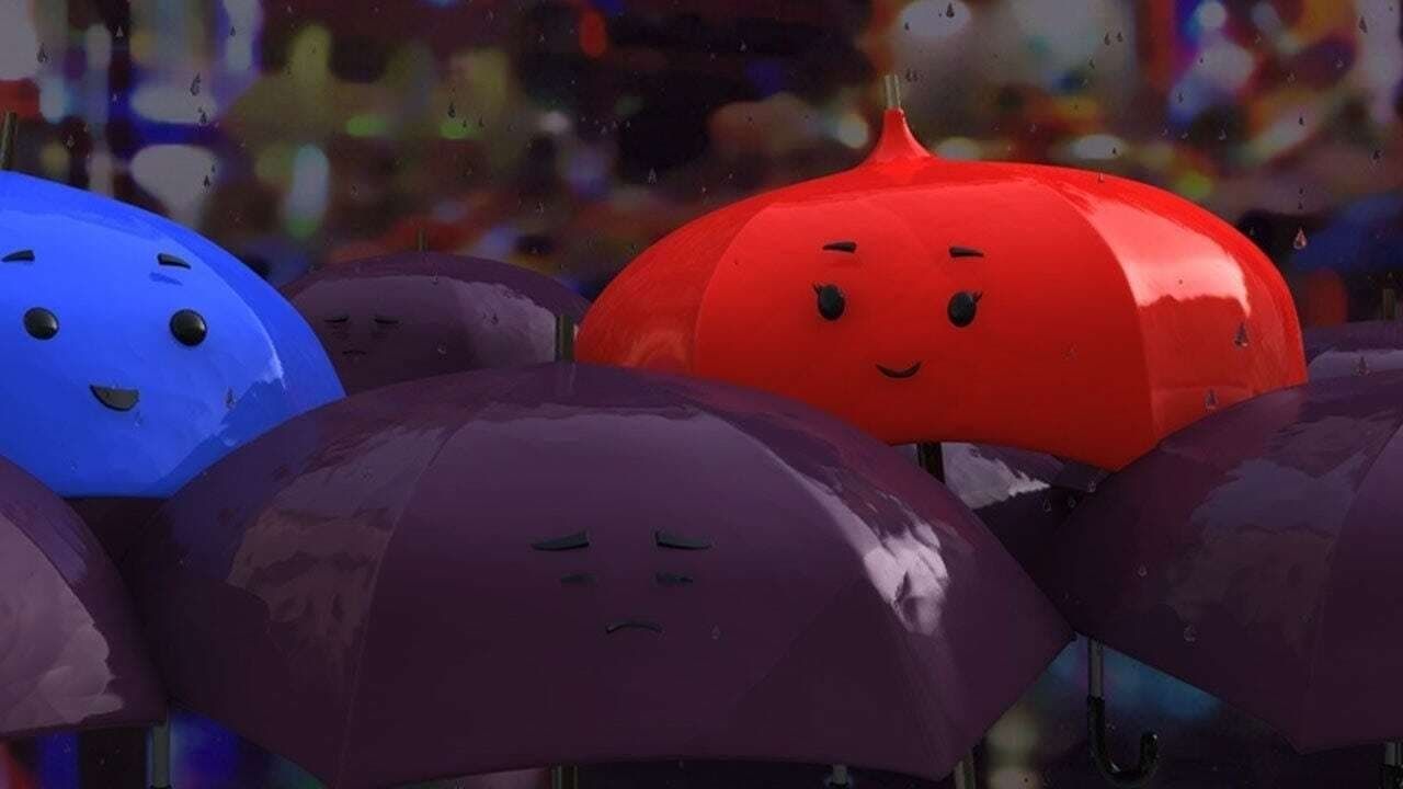 The Blue Umbrella